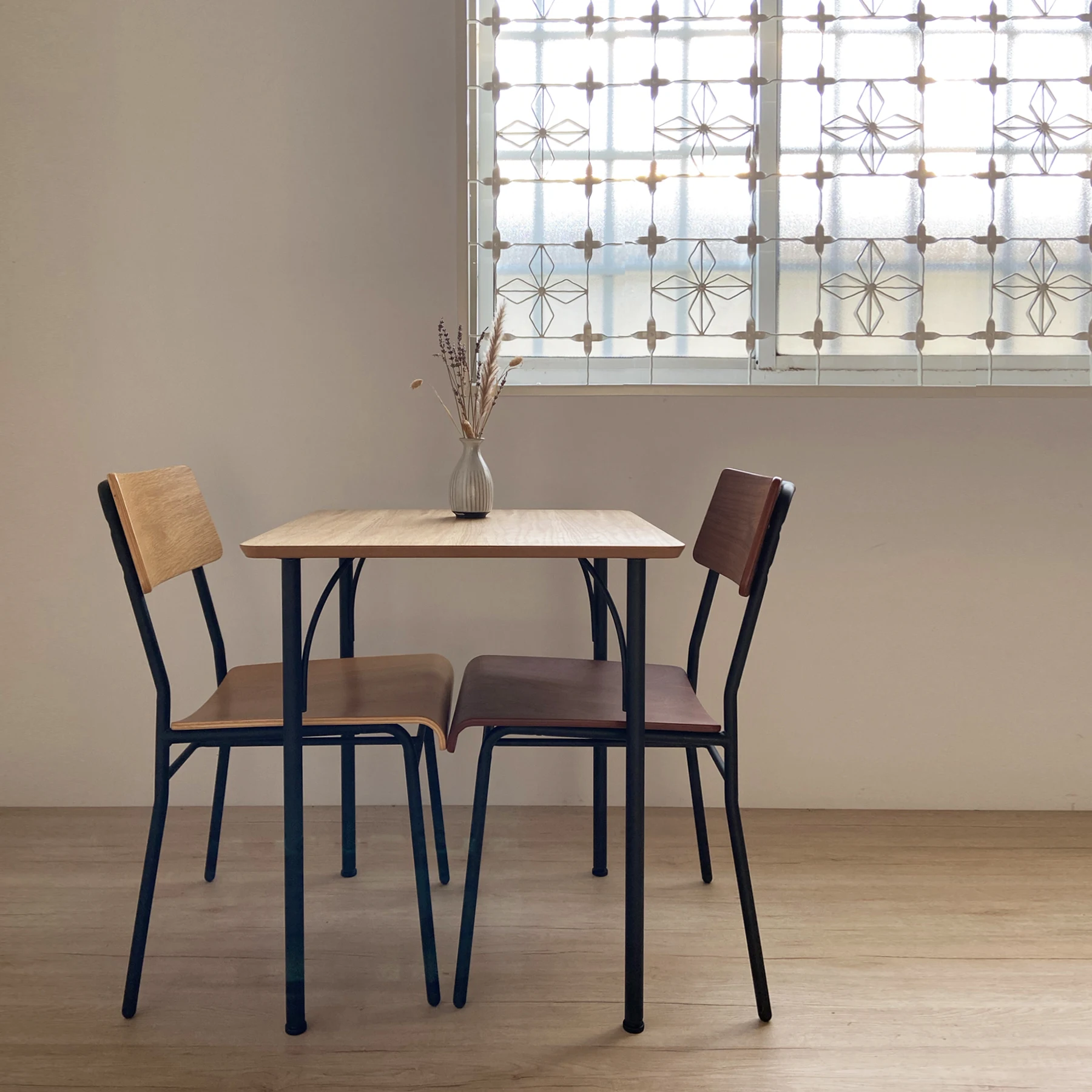 Dining Room Furniture For Home Two Seater Wooden Top Dining Table