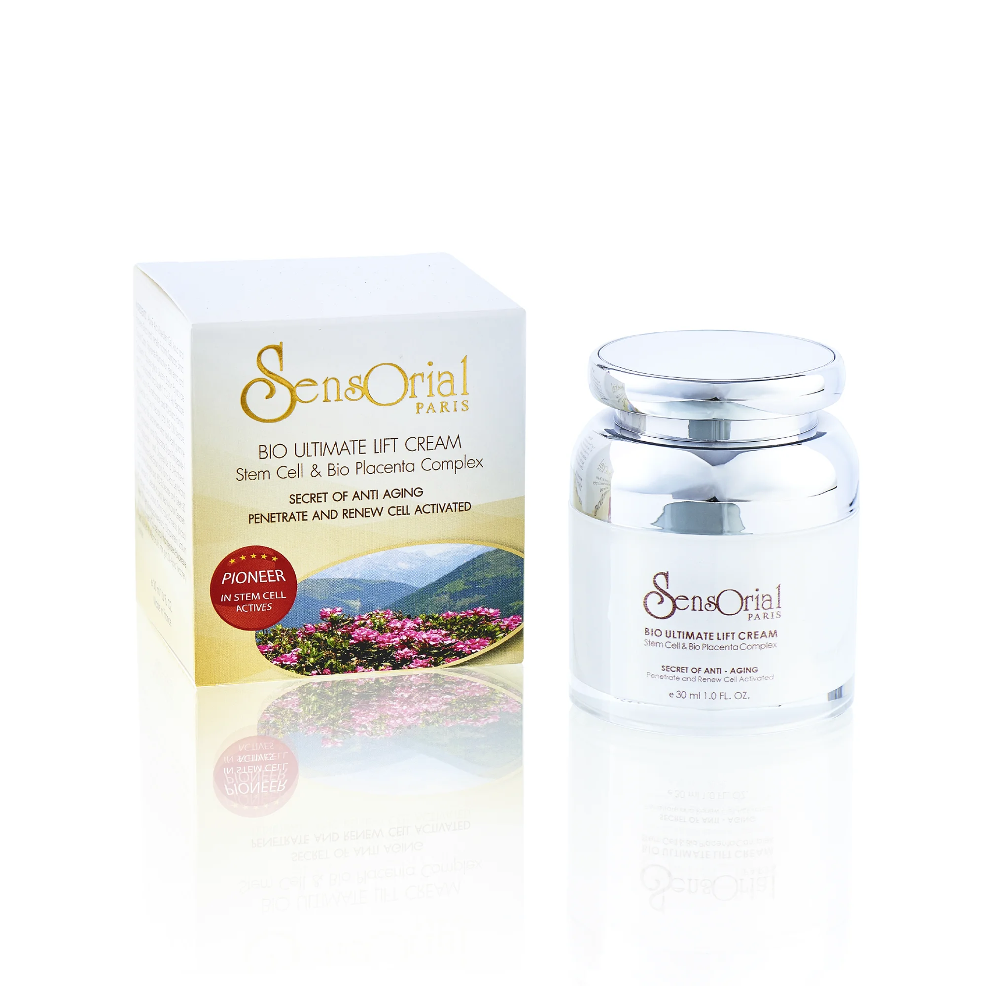 Thailand Product Anti Aging Cream Bio Ultimate Lift Stem Cell and Placenta 100% 30 g