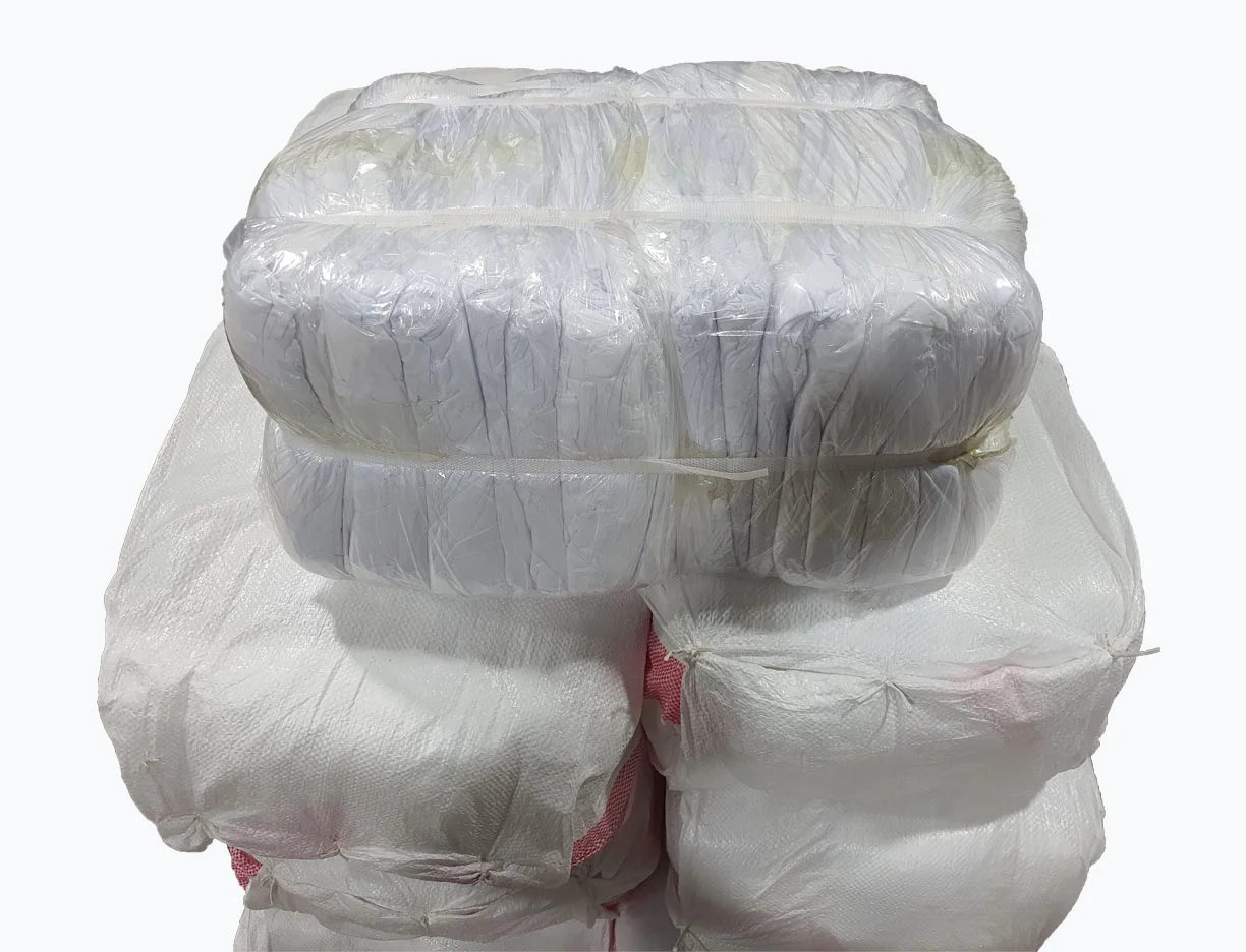 WHITE TOWEL WIPING RAGS A GRADE 100% COTTON BEST QUALITY FROM BANGLADESH FOR CLEANING WOTER AND OIL ABSORBENT