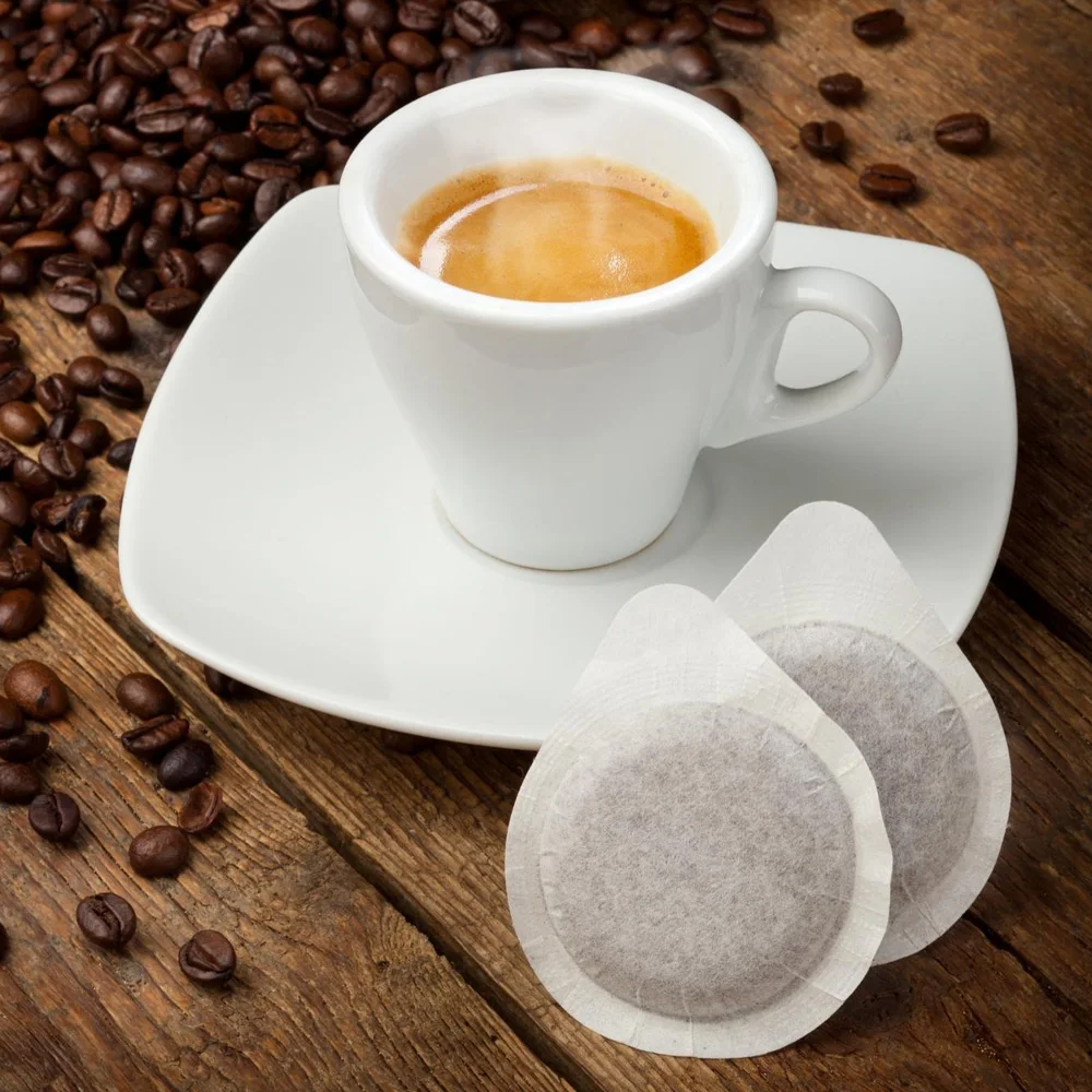 Premium Quality Castorino Italian Coffee 100% Compostable Pods GOLD ARABICA Blend 50 pz for home / HO.RE.CA