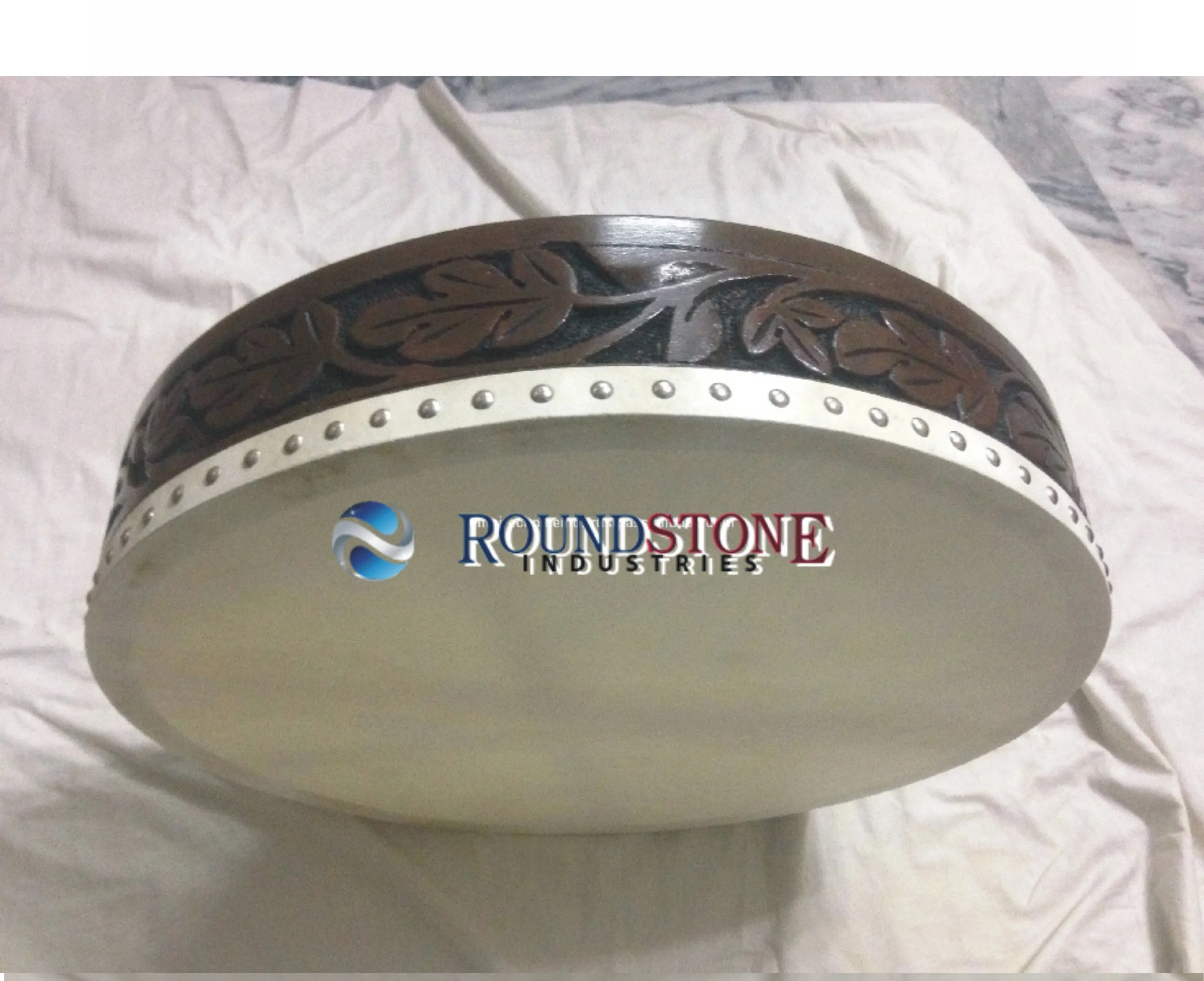 Настраиваемый ирландский бодхран темно-зеленого цвета