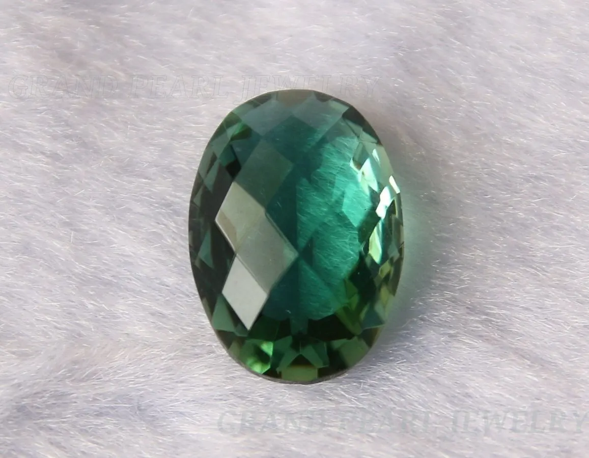 Faceted Hydrothermal Quartz - Oval 12x16mm