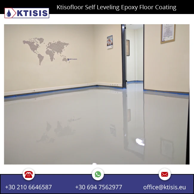 
2-3 mm Thickness Self Leveling Epoxy Grey Color Epoxy Coating Floors for Kitchens 