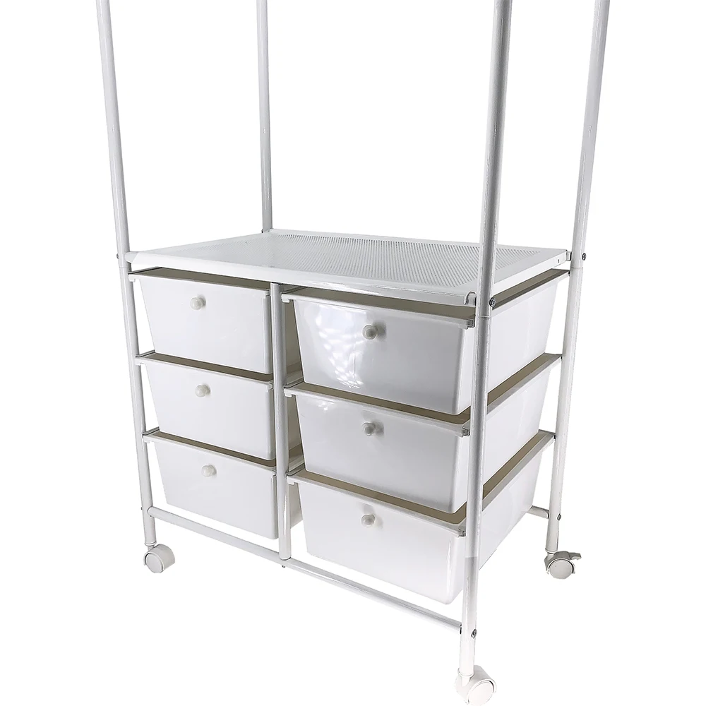 Home Furniture Movable Clothes Rack