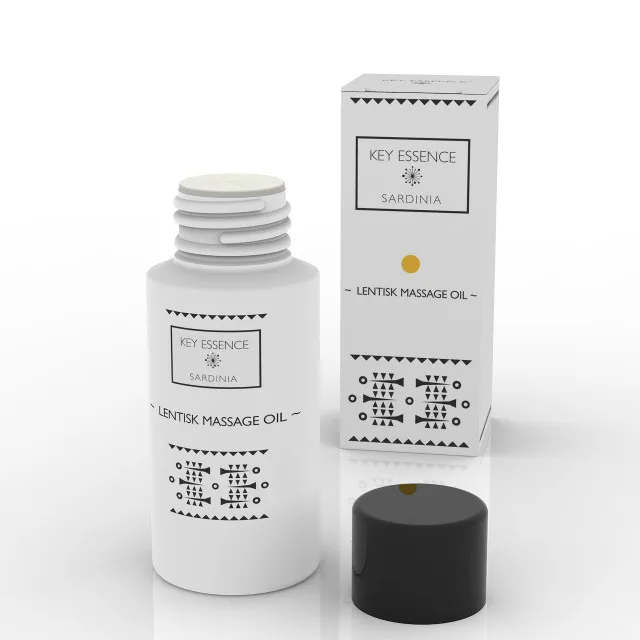 
Healthiest Italian Cold-Extracted Lentisk Massage Oil in a plastic bottle of 50 ML 