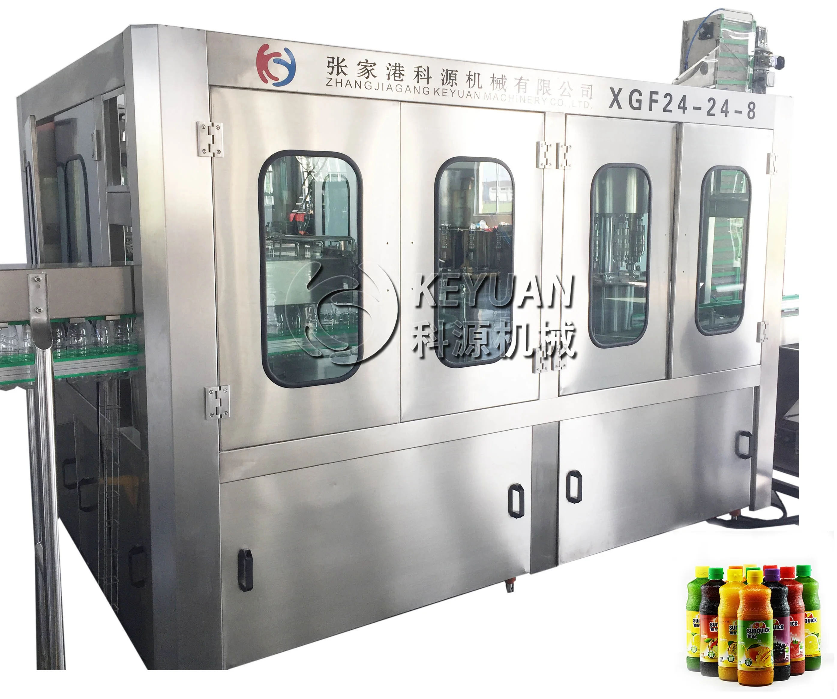 high quality banana juice making machine including hot filling machine processing packing system