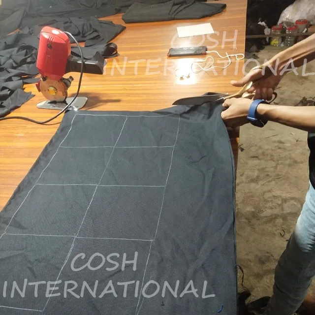 Kosh KILTS мужские со съемным карманом черный хлопковый Готический килт поставщик из Пакистана