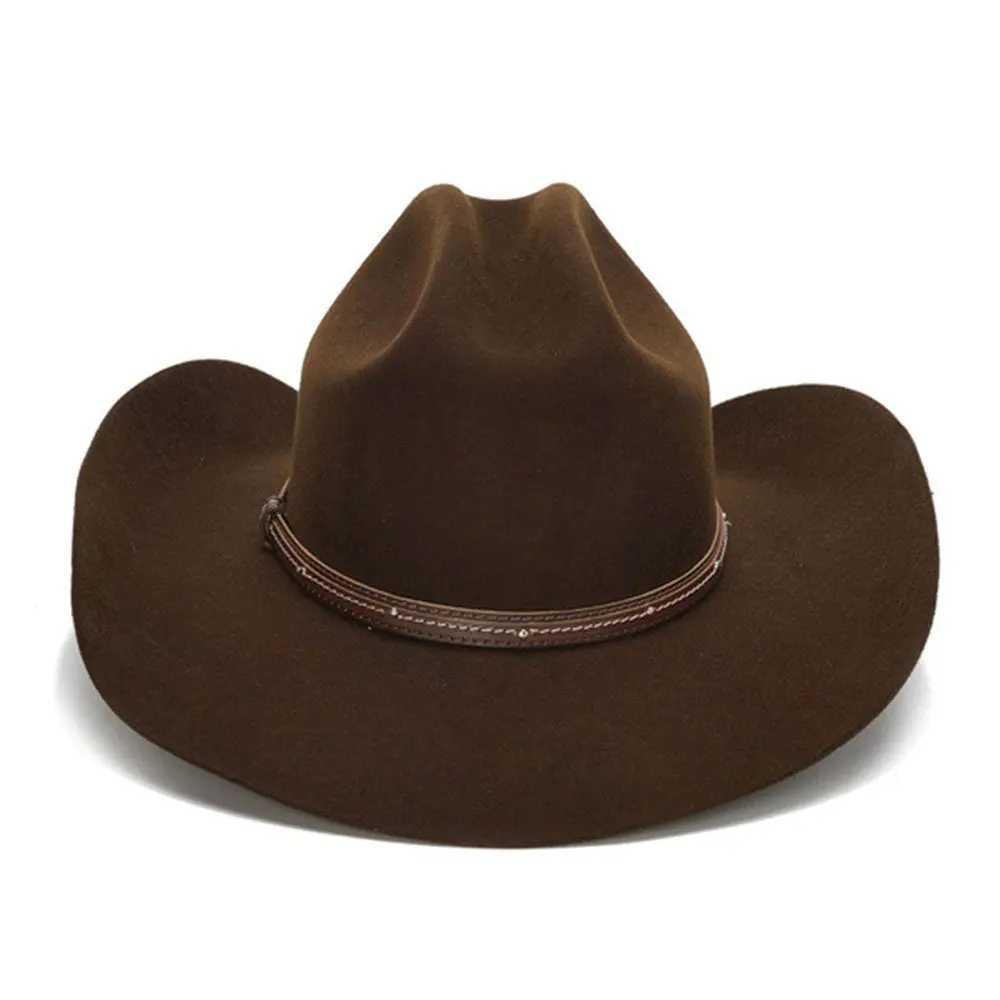 
2021 Stylist Western Style Brown Cowboy Hat Custom Hats 