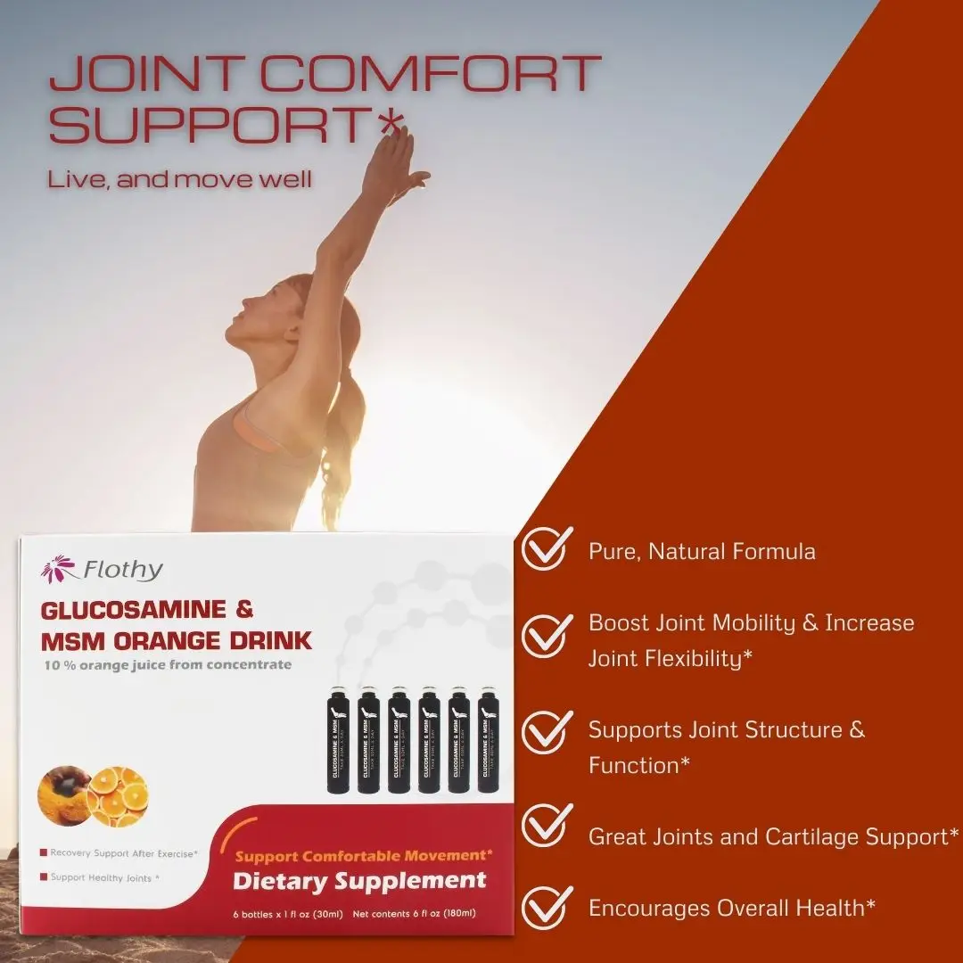 Private label joint supplement glucosamine msm Anti-Inflammatory Effects joint care Promote Joint Flexibility Maintain Comfort