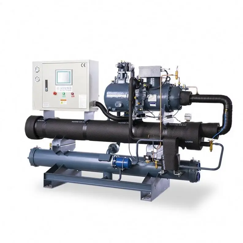 
SCY Чиллер с электрическим водяным охладителем Schneider с переменным насосом 