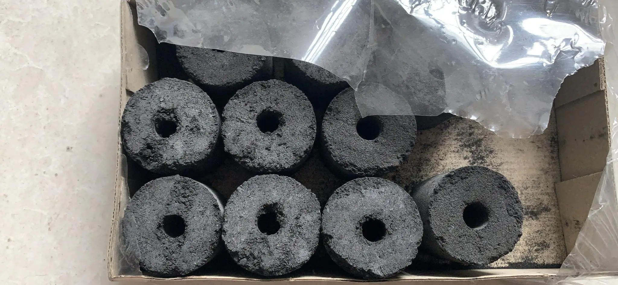 100% Natural Best Quality Nature Activated Compress Charcoal With Dimension 50x55mm Hot sell 2021