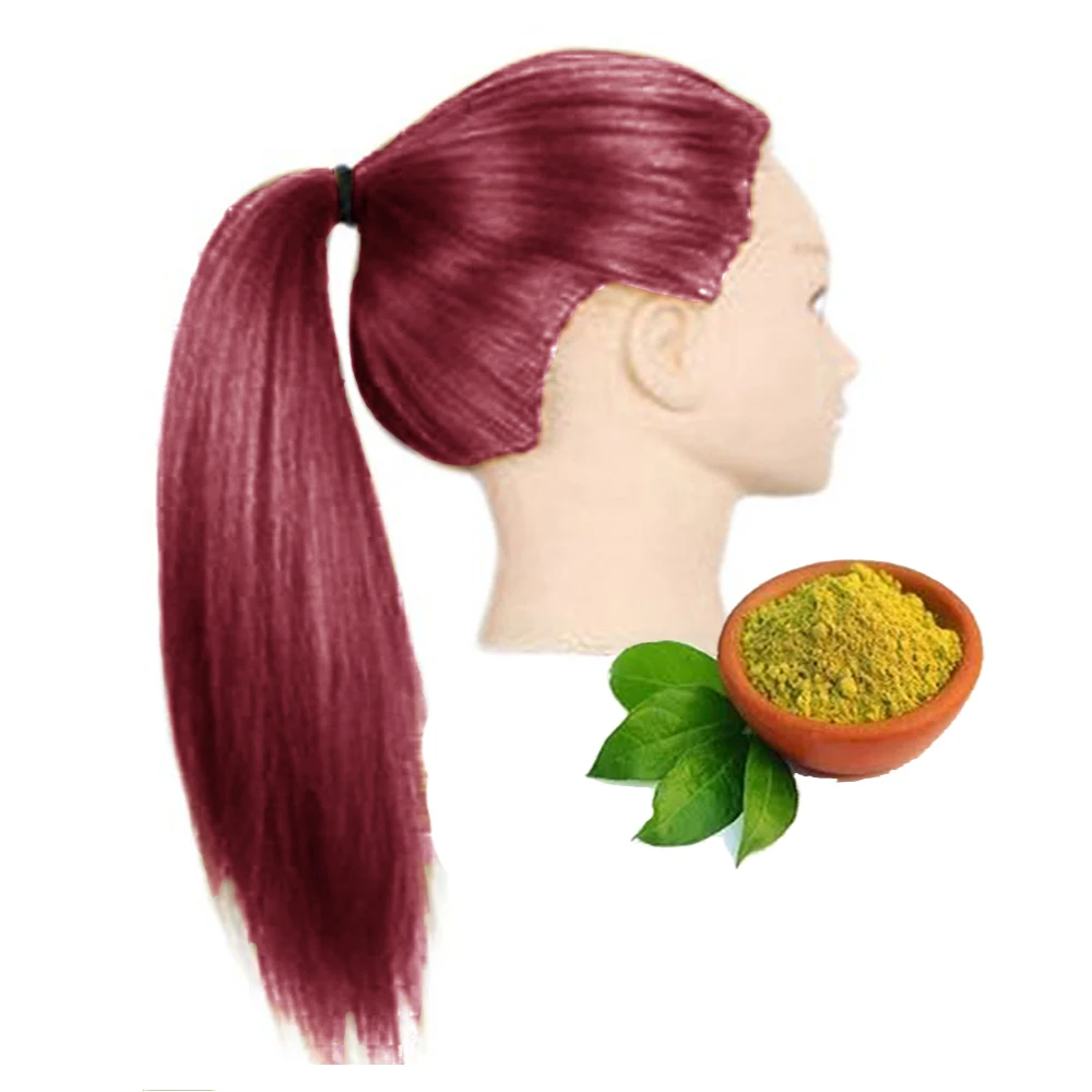 Wholesale Triple Refined Sifted Burgundy Henna Hair Color Powder Exporter Supplier Manufacturer