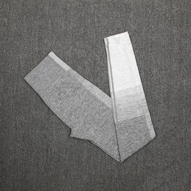 
Fitness Leggings Women High Push Up Fitness Leggings Slim Knitting Workout Jegging Femme New 