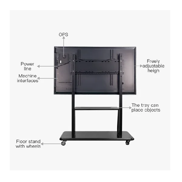 HD Portable infrared smart  interactive electrical whiteboard for school