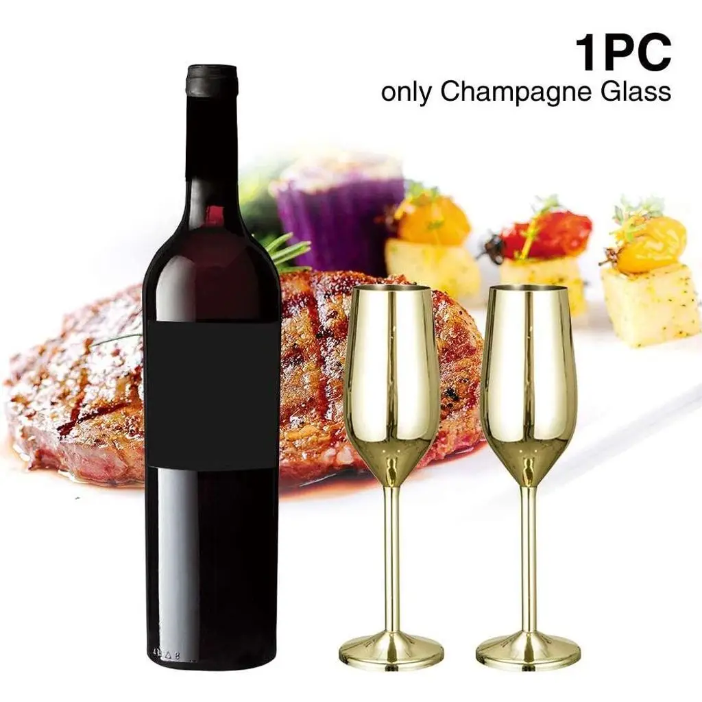 Custom Stainless Steel Red Wine Glass and Goblet with Clear Lid Unbreakable in gold and silver copper finishing from India