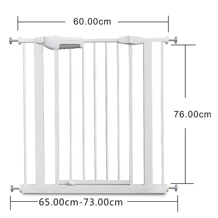 
SJL Infant Child Security Gate Bar Stair Protective Grating Fence for pet Isolation dog Fence Door 