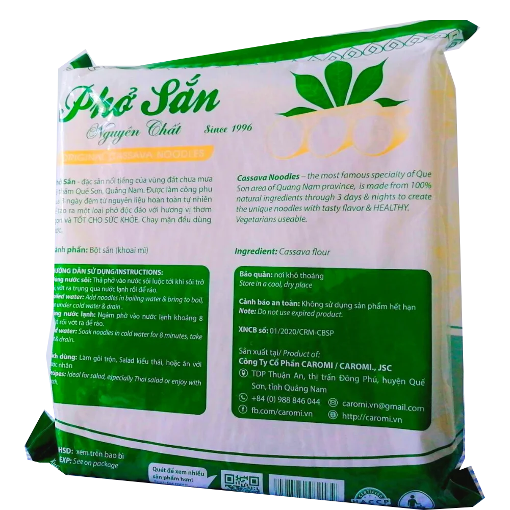 Cuisine Vietnamese noodles cassava vermicelli Origin Gluten Fee Chewt Tasty with High Quality