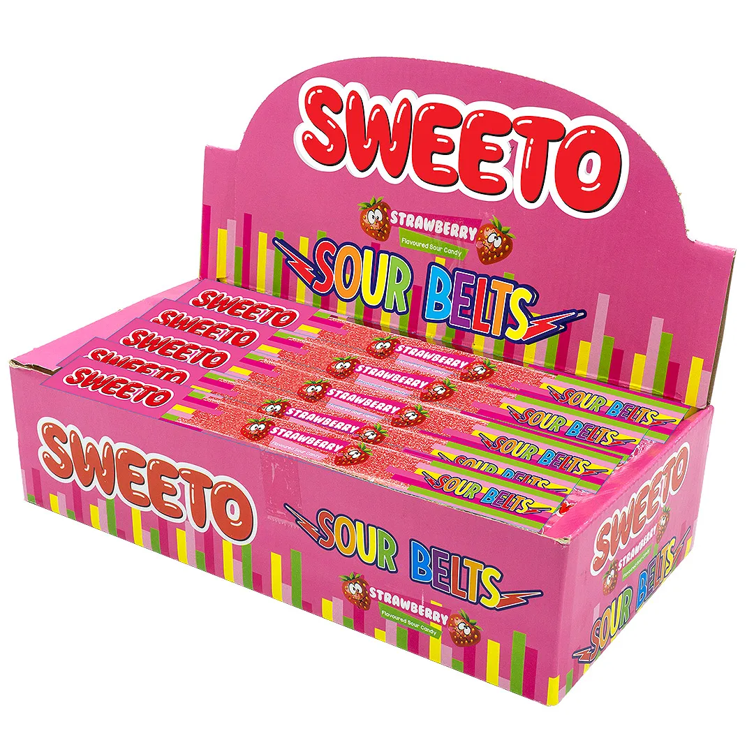 
Licorice Sour Belts 8g Turkish Product 