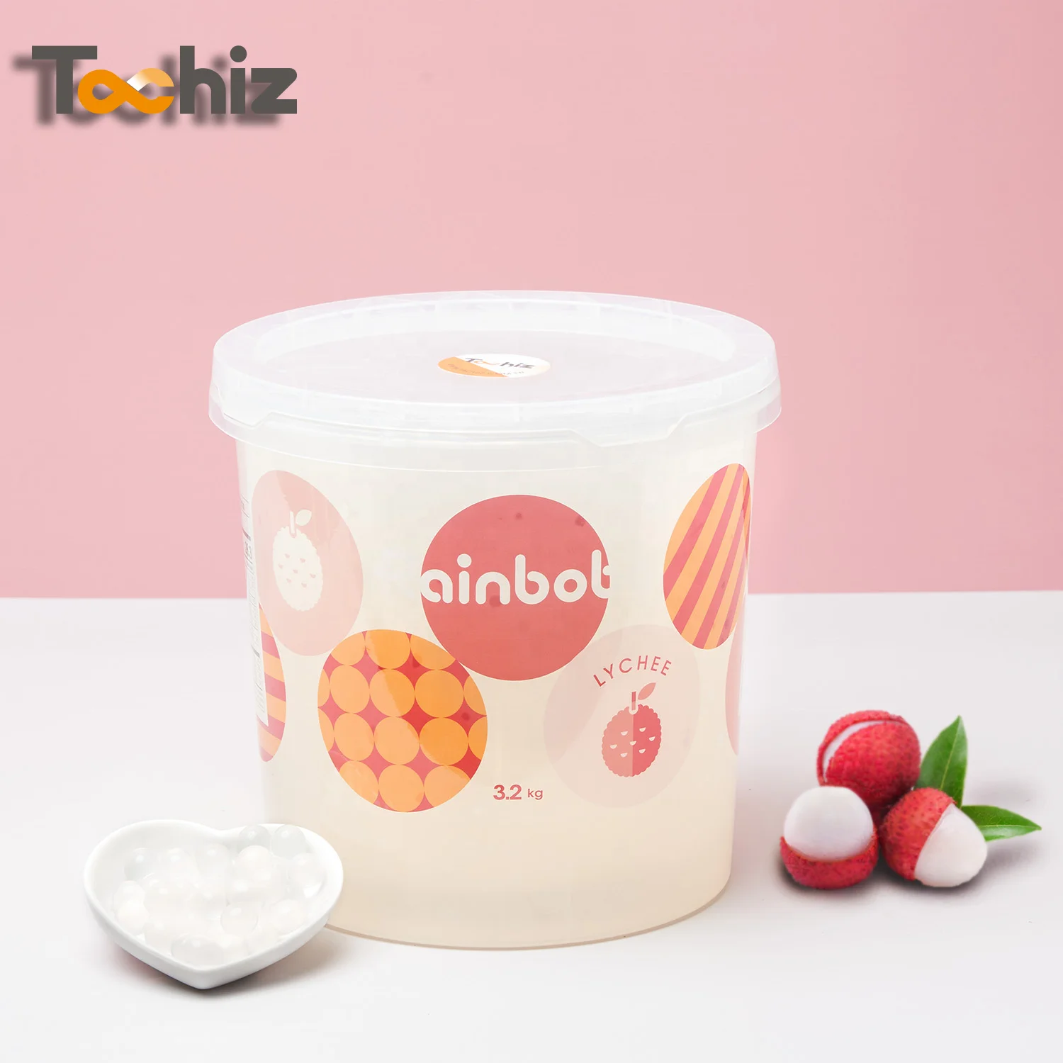 
 JB03 Тайвань сделано вкусом ананаса драже Popping Boba жемчуг для Bubble Tea разрыва жемчуг  