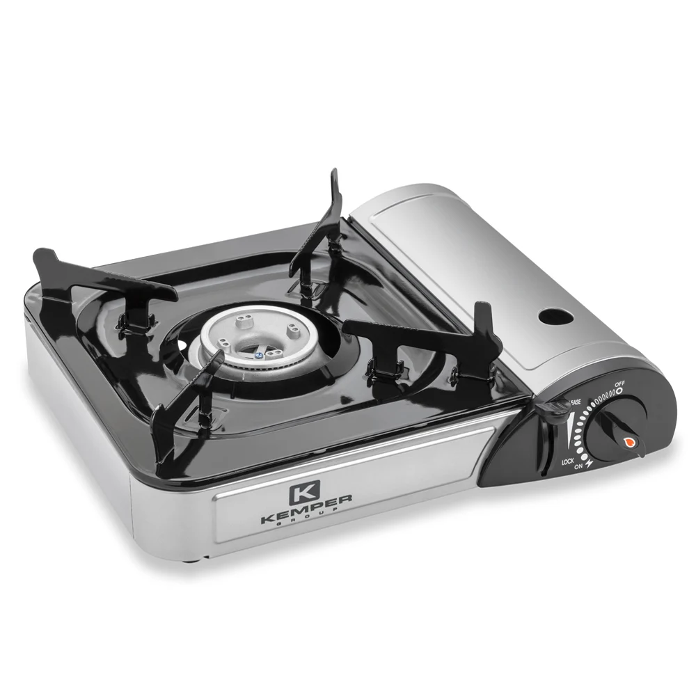 Портативная интеллектуальная газовая плита для приготовления пищи с чемоданом