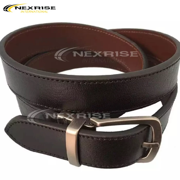 Brown Leather Belt- Luxury Genuine Cowhide Leather Waist Belt For Men Thick Brown Leather Belt