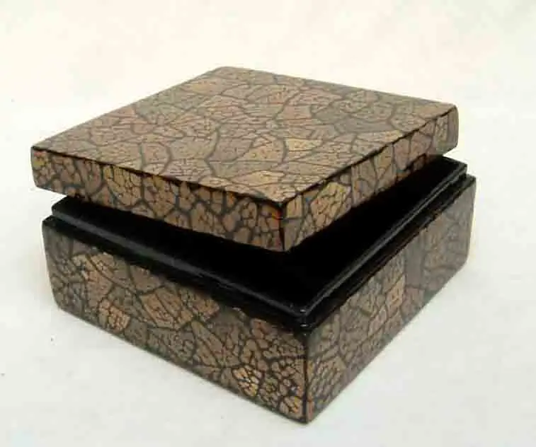 
Set of 6 square egg-cell coasters with holder, Vietnam handicrafts, suitable for tableware, home-decor, household products. 