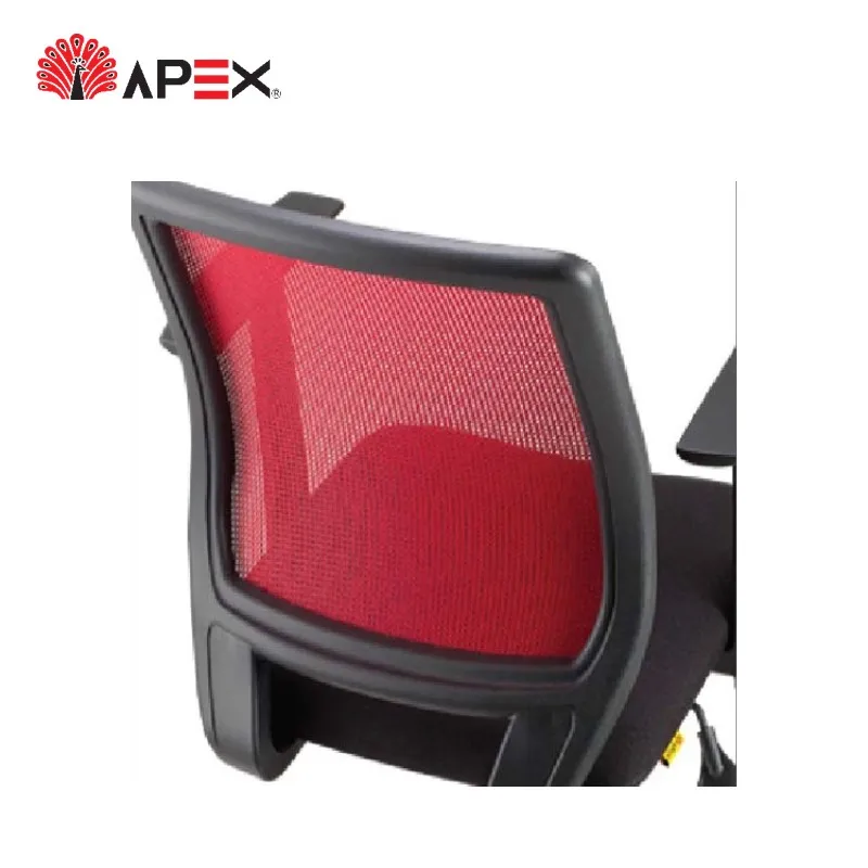 Apex Office Furniture Adjustable Arm Backrest Flexible Neco Mesh Mini Low Back Chair