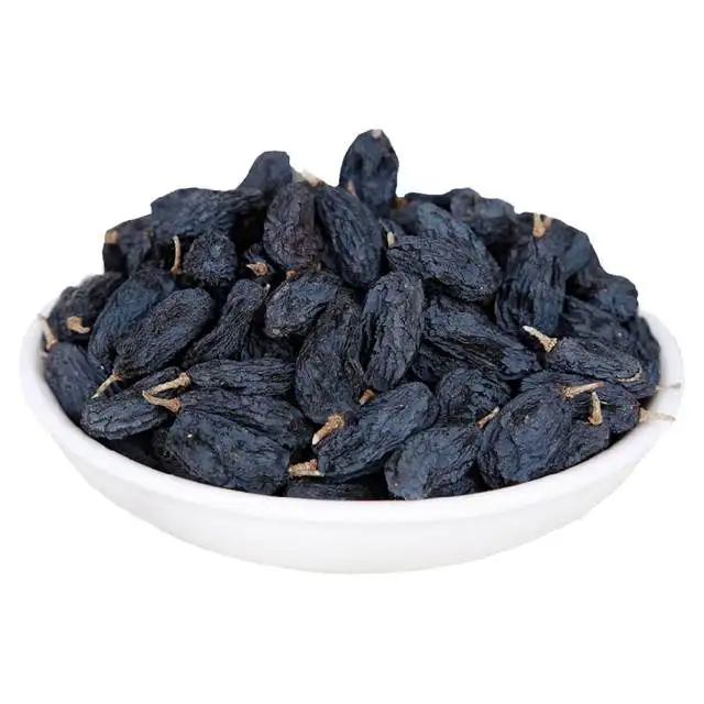ISO Certification 100% Natural Products Factory Direct Sales Nature Fruit Dried Black Raisins from Uzbekistan