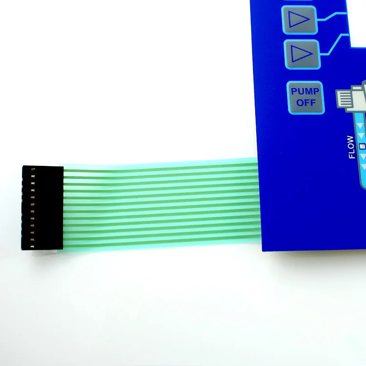 Мембранная клавиатура с клеем для системы управления