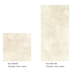 60*60cm stone effect outdoor porcelain pavers, 2cm thick non-slip exterior outdoor porcelain floor tiles