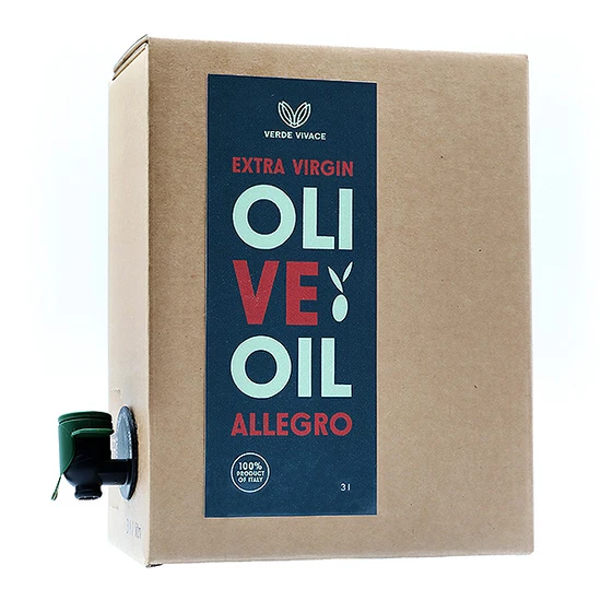 Сделано в Италии, сумка в коробке, 3 л, Экстра натуральное оливковое масло для приготовления пищи, роскошное лучшее оливковое масло, чистая Калабрия (1700007340496)