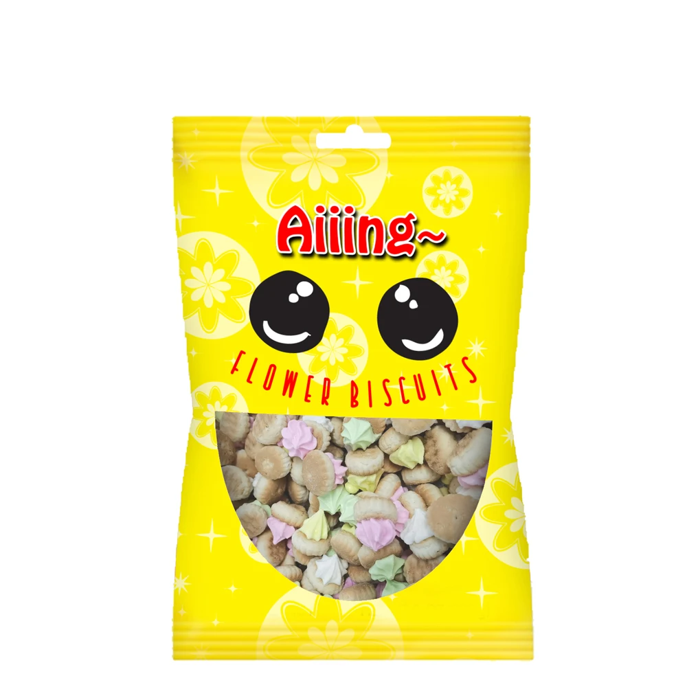 Aiiing Biscuits - Iced Gem Flower Cookies 2.5oz 71g Iced Gem Biscuits