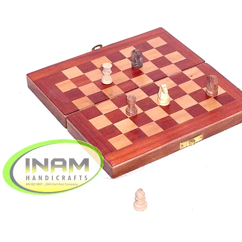 Новый Лучший Деловой Подарок красивая и декоративная деревянная шахматная игра