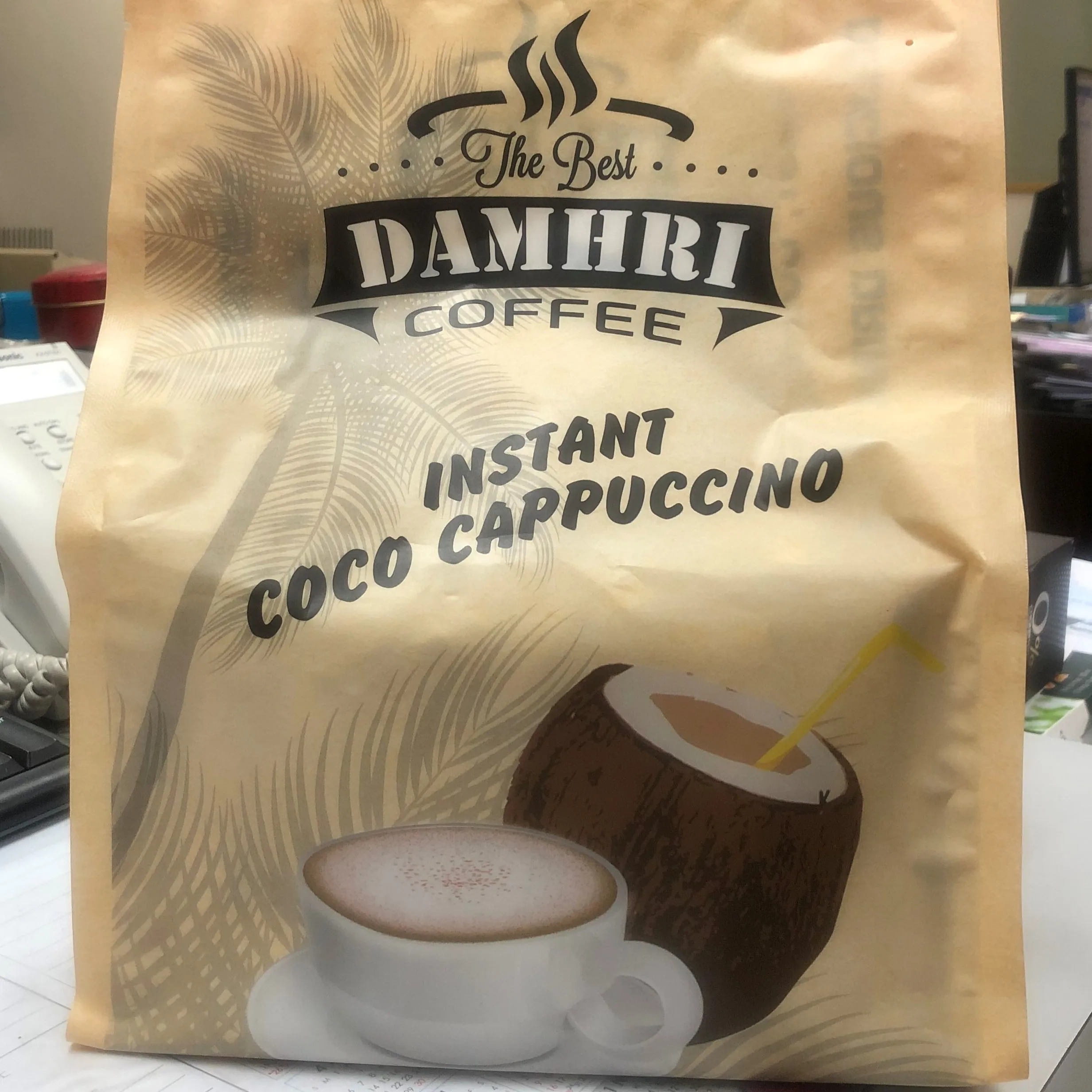 Instant COCONUT Cappuccino Coffee
