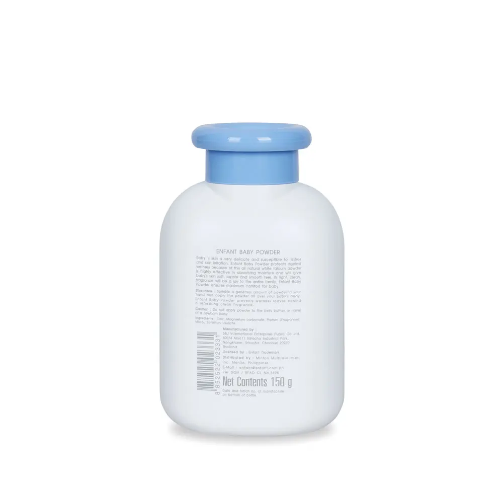 
Baby Powder Powder Baby Baby Bath Powder Bottle 150 g. 
