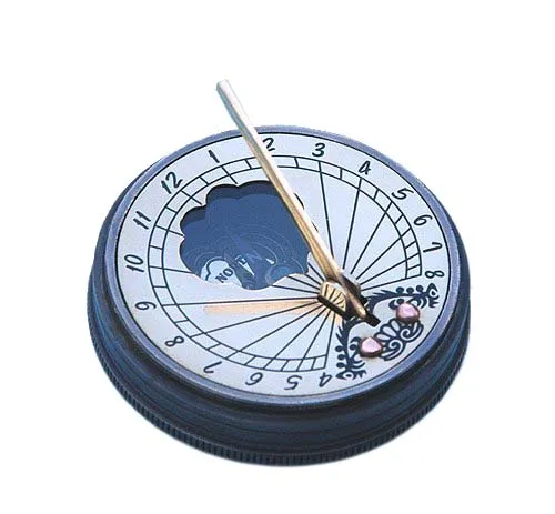 Beautiful Antique Copper and Brass Antique Small Pocket Sundial Nautical Vintage Style Compass Marine Magnetic Jeep Compass