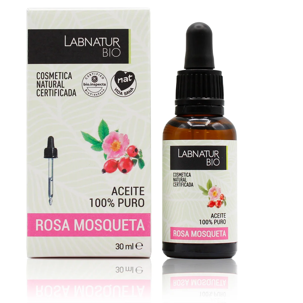 Organic Rose Essential Oil 100% Pure Natural Oil 30ml RoseHip Skin Care Body Massager Rosa Moschata Certified Organic Cosmetics