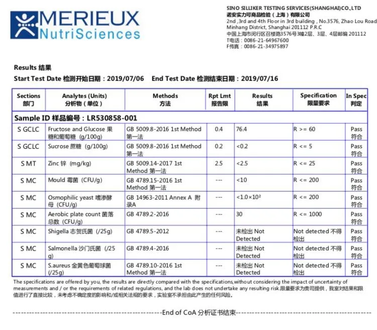 
Natural Sunflower Honey 
