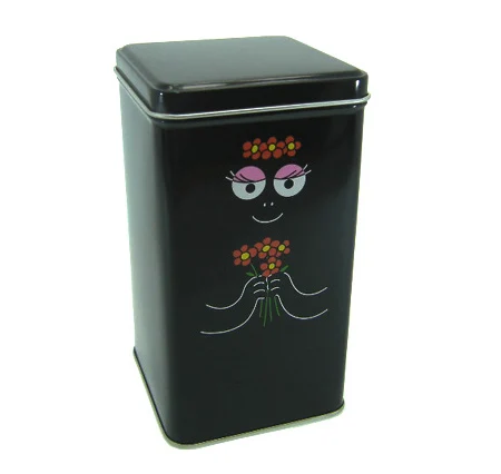 
Square Metal Tin Can Box food grade for cake coffee coffin chocolate sweet candy cookie stationery toys 