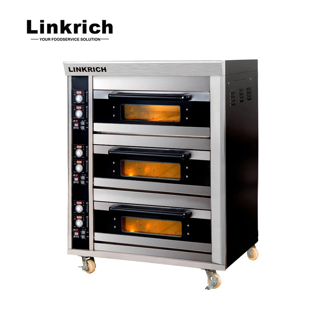 Good Quality Commercial Stainless Steel Electric Bakery Oven Prices /Electric Bread Baking Oven