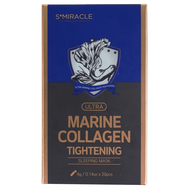 Korea skin care fish collagen overnight mask marine collagen tightening sleep mask