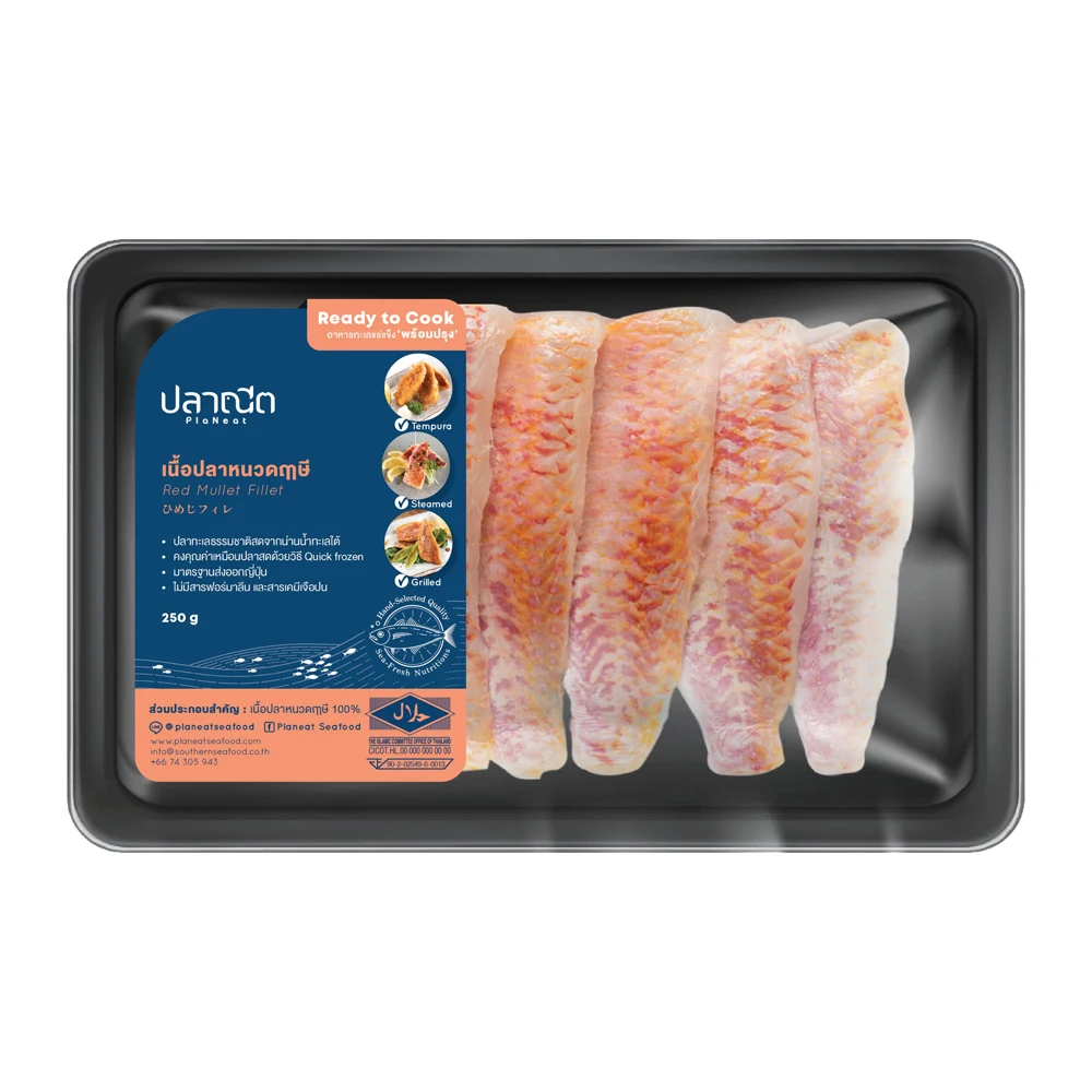 Морепродукты с низким содержанием жира, замороженная филе Красной туши, готовая к приготовлению в различных стилях пищи