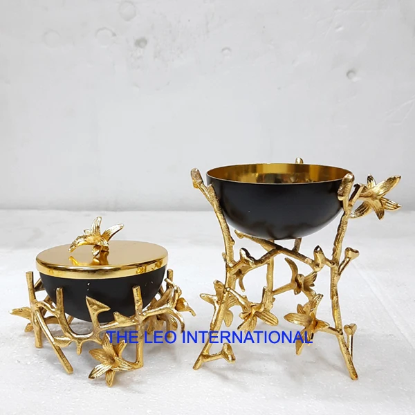 Подставка для цветов металлическая литая золотистая белая матовая чаша высокого качества 4x4x7 дюймов горелка Mabkhara благовония уголь уд