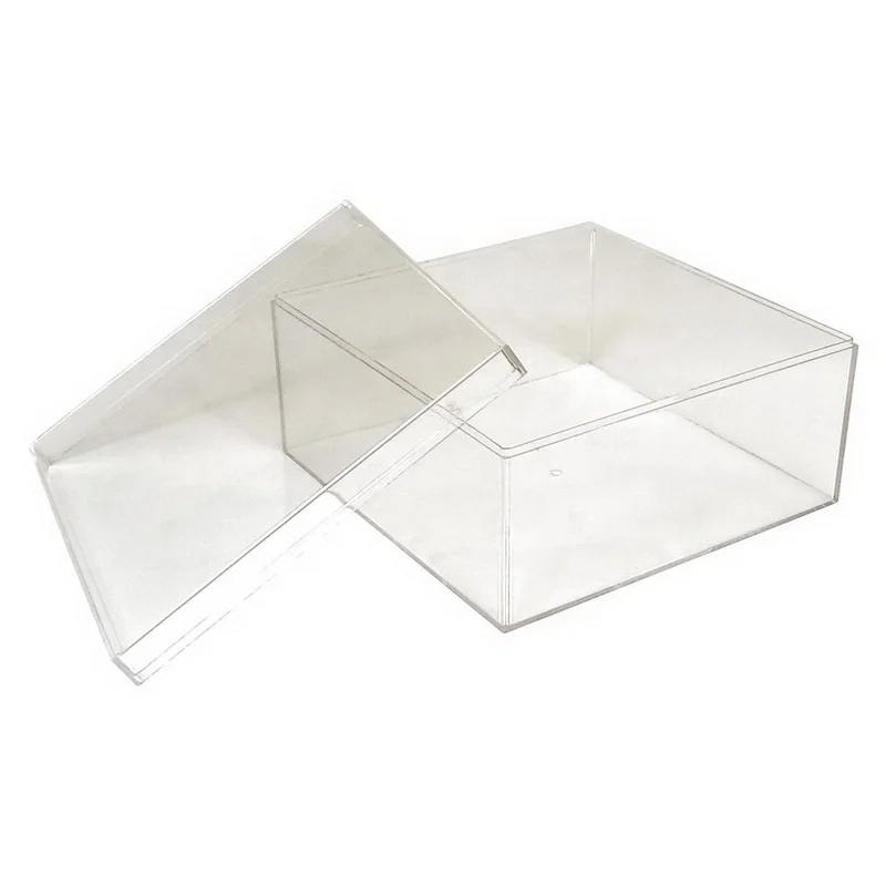 Transparent acrylic display box clear plastic box