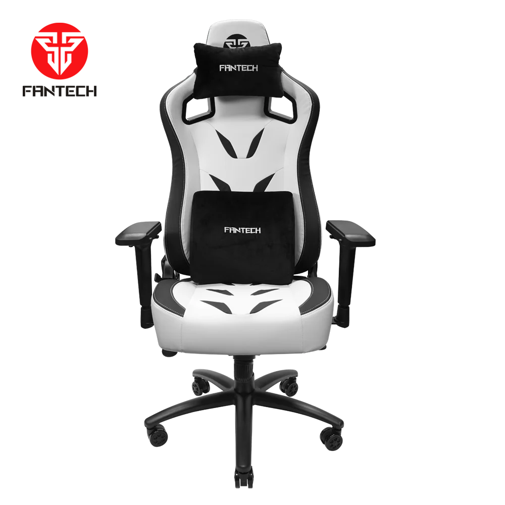 Fantech GC-283 Gaimng Chair Big Size Most Comfortable Racing Gaming White Chair