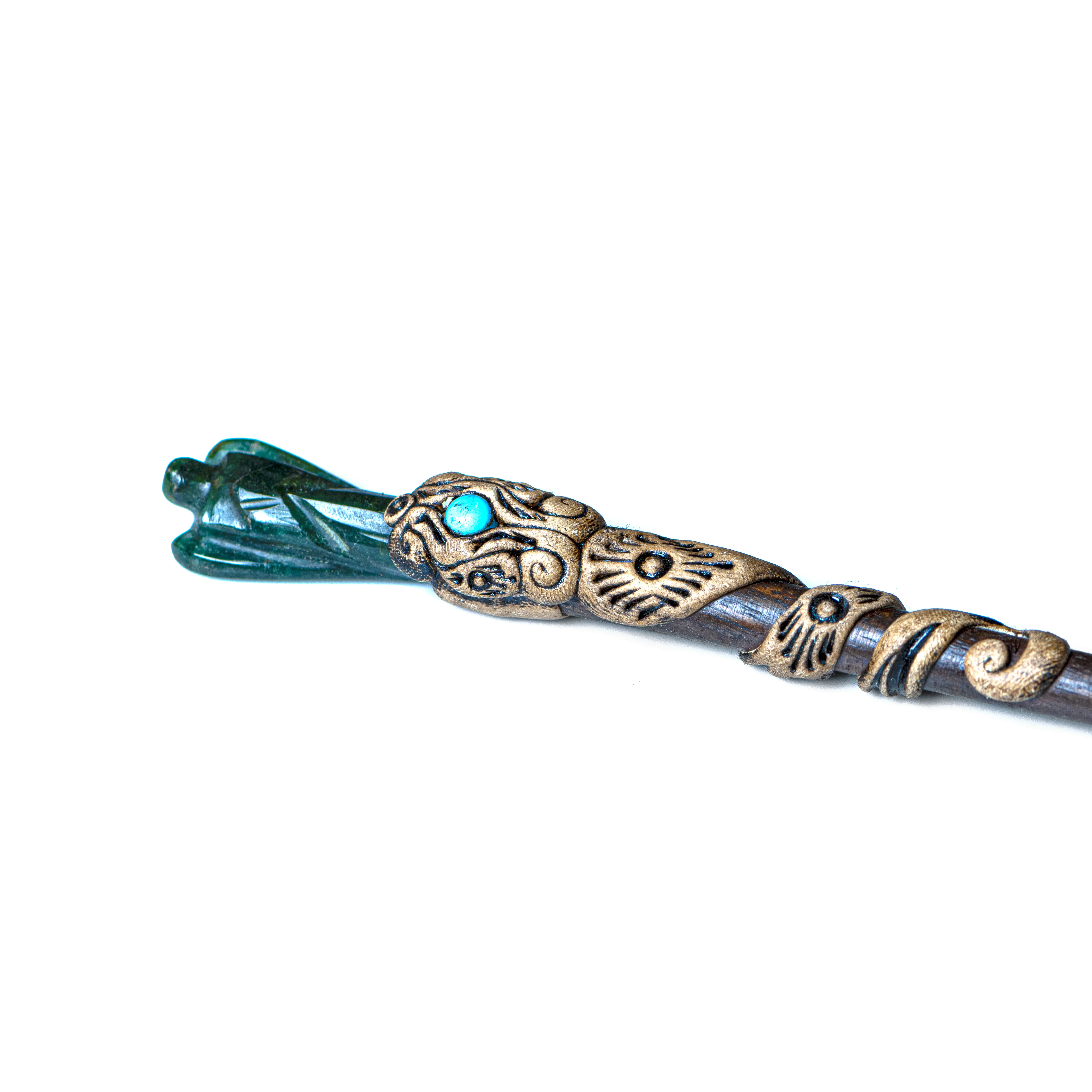 Aventurine Jewelry Accessories Acetate Chopstick Vintage Hair Stick Women Girls Long Hair Stick