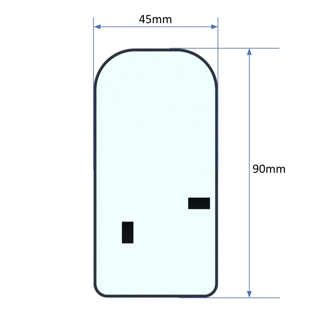 Эфирное оборудование для входа в отдел, машина для измерения температуры лба