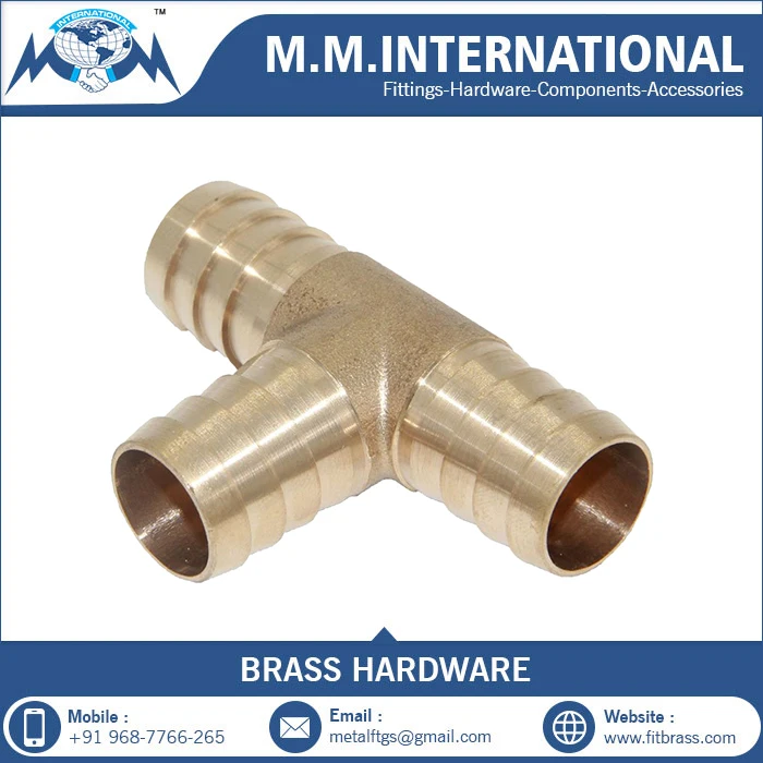 Brass Hose Nipple Fittings Threaded Brass Pipe Fittings