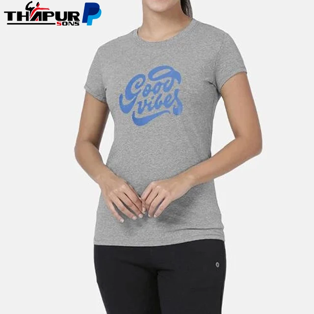 Wholesale Short Sleeve 100% Cotton 180g Casual T-Shirt With Custom Logo Print