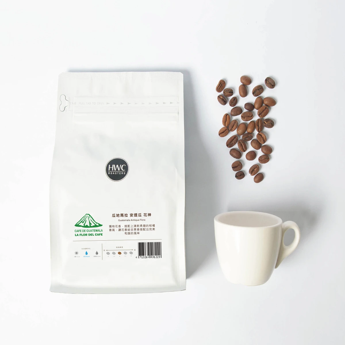 Высококачественные кофейные зерна Guatemala Flora Single Origin